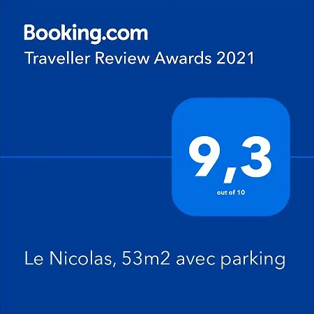 Nicolas - 2 Chambres, Balcon, Parking Prive, Clim Daire